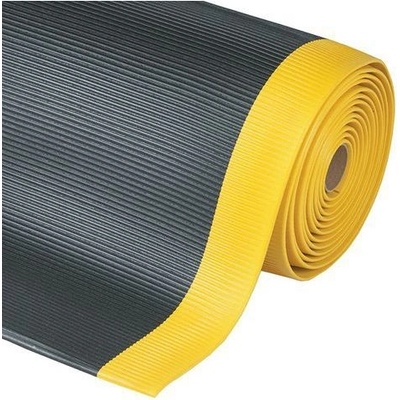 Notrax Crossrib Sof-Tred černá žlutá 122 x 100 cm