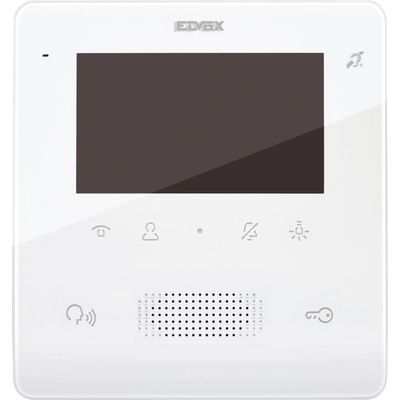 Vimar 7558 Видео домофон 4, 3 бял за двупроводна система (7558)