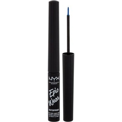 NYX Professional Makeup Epic Wear Liquid Liner tekuté linky na oči s matným finišom 05 Sapphire 3,5 ml