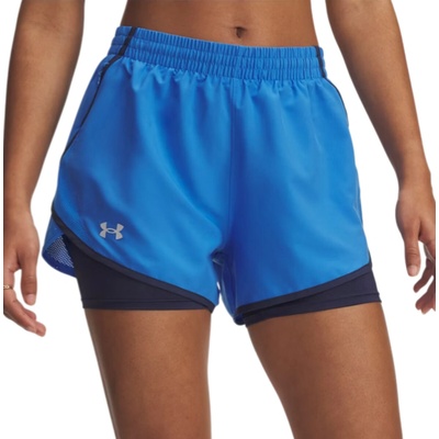 Under Armour dámské kraťasy UA Fly By 2-in-1 Shorts modrá