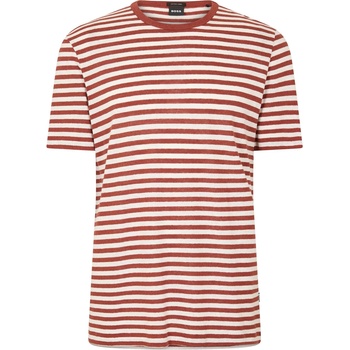 Boss Мъжка тениска Boss Tiburt 457 10260141 01 T-Shirt Mens - Open Brown