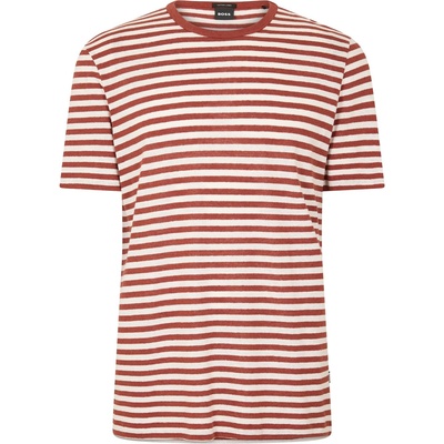 Boss Тениска Boss Men's Tiburt Short Sleeve T-Shirt - Open Brown