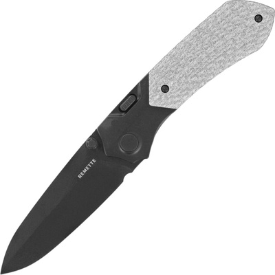 REMETTE RT-Meteor Knife M390 Titanium + CF Button Liner Lock RTPT-BDL