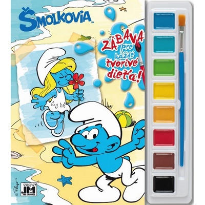 Vymal.s farb.Šmolkovia JM - Walt Disney