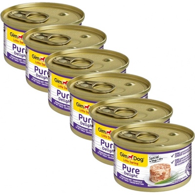 GimDog Pure Delight tuniak 6 x 85 g