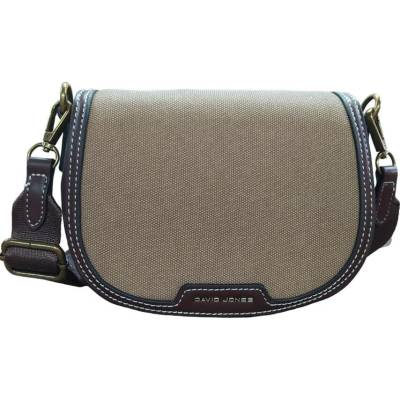 David Jones crossbody kabelka 6801-2 taupe béžová