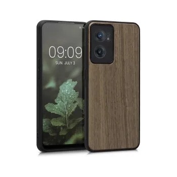 Image 1 of kwmobile Дървен калъф за OnePlus Nord CE 2 5G - тъмнокафяв