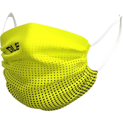 Ale Cycling Clothing Face mask ale DOTS yellow