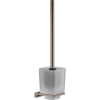 RAV Slezák WC štětka miska sklo NIL METAL GREY lesklá