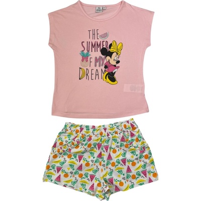 Setino letný plážový set Minnie Mouse ružový