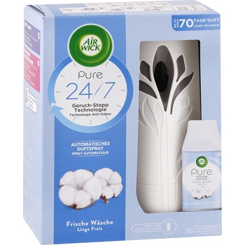 AIR WICK Freshmatic Pure osvěžovač vzduchu s dávkovačem Jemná bavlna 250 ml