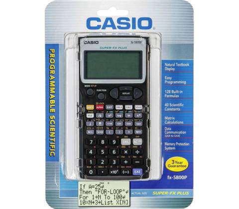Casio FX 5800 P