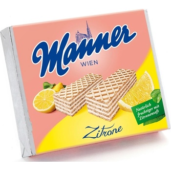 Manner Манер Хрупкави вафли с лимонов крем пълнеж 75гр