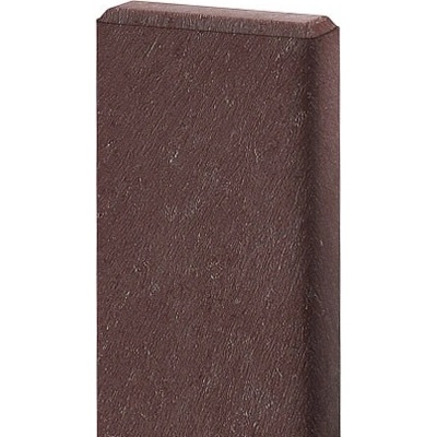 Recyklát prkno lavičkové 120x40 mm,1,5 m, hnědé