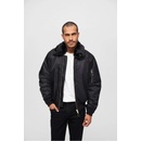 Urban Classics MA2 jacket Fur Collar Black