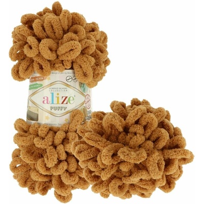 Alize Puffy 179 hnedá