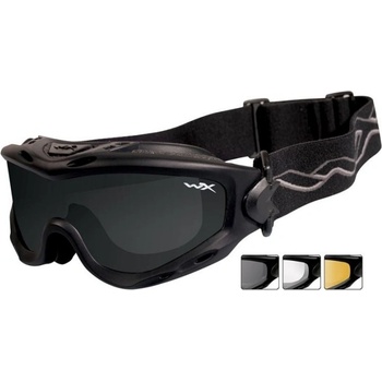 Okuliare Wiley X taktické Spear dymové + čiré skla/ light rust/ matný černý rám