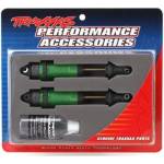 Traxxas Амортисьор Traxxas GTR xx-long алуминий/PTFE зелен, бутални пръти TiN (2)