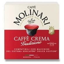 Caffe Molinari kávové kapsle Caffé Crema Tradizione 16 ks