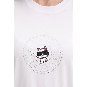 Karl Lagerfeld дамска памучна тениска IKON (B2W17025)