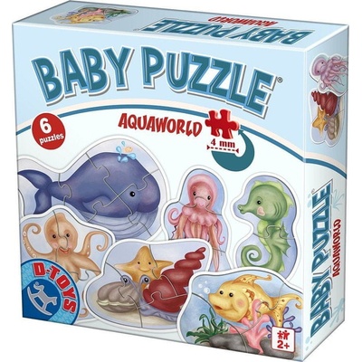 D-Toys Baby Podmořský svět 6v1 2-5 dielov