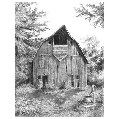 Royal & Langnickel - Творчески комплект за графика - Стара къща (SKBN1)