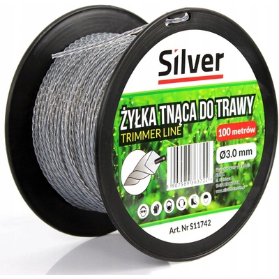 Žací struna Silver 3 mm 100 m