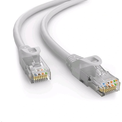 C-Tech CB-PP6-10 patch, Cat6e, UTP, 10m, šedý