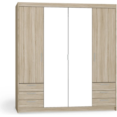 Wilsondo Elenas 176 x 190 x 53 cm dub sonoma