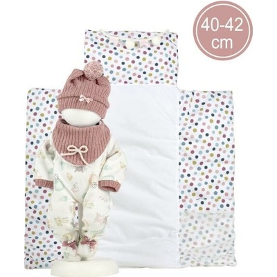 Llorens M738-88 oblečenie pre bábiku bábätko NEW BORN 40–42 cm