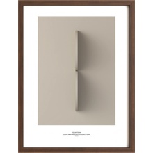 Idealform Poster no. 8 Arched shapes Barva: Smokey taupe, Velikost: 300x400 mm