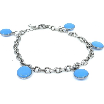 Jan Kos jewellery náramek z chirurgické oceli typu anker 12107988