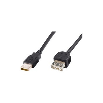 PremiumCord 8592220005986 USB 2.0, A-A prodlužovací, 2m, černý