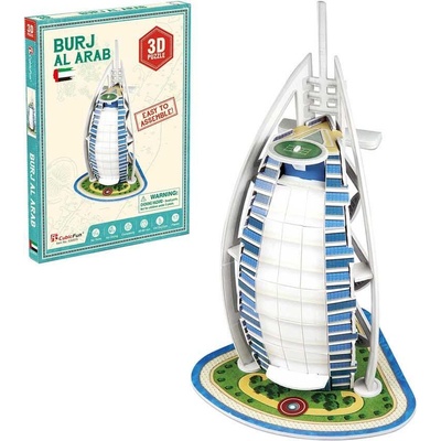 CubicFun Пъзел 3D Burj Al Arab 17ч (1006456F)