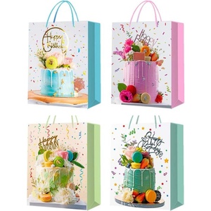 Armtoys ПОДАРЪЧНА ЧАНТА happy birthday ТОРТА 32*26*10 4 ВИДА