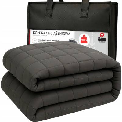 Łóżkoholicy Zátěžová deka 10 kg šedá 135x200