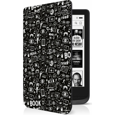 Connect It pro PocketBook 616/627/628/632 Doodle Black CEB-1076-DD – Zboží Mobilmania