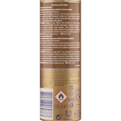 Dove Derma Spa Summer Revived Medium to Dark tónovací pěna 150 ml – Zboží Dáma
