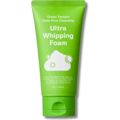 SUNGBOON EDITOR - Green Tomato Deep Pore Cleansing Ultra Whipping Foam 120g