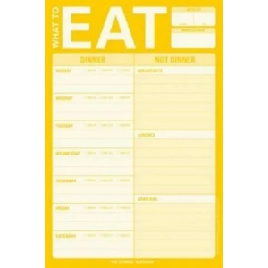 Knock Knock What to Eat Pad (Yellow) | Knock Knock (ISBN: 9781601061539)