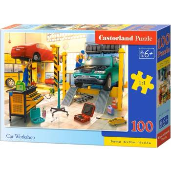 Image 1 of Castorland Пъзел Castorland от 100 части - Автокъща (B-111206)