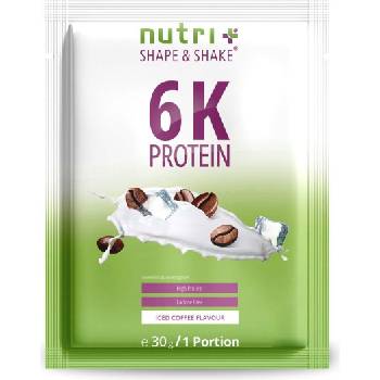 nutri + Пробен размер на веган протеин на прах 6K - Iced Coffee