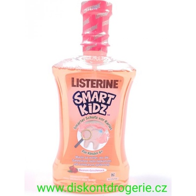 Listerine Smart Rinse Smart Rinse Mild Berry pro svěží dech pro děti 500 ml