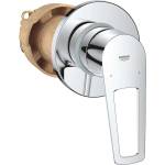 GROHE BauLoop - Душ-смесител за вграждане, с корпус, хром 29042001 (29042001)
