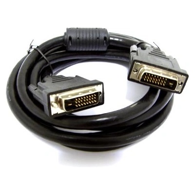 Oem dvi-d към dvi-d m/m видеокабел 3 м черен с двойна връзка xdvikabdvidual3 (xdvikabdvidual3)