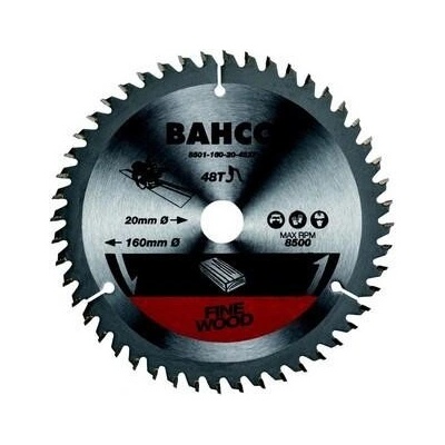 Bahco Pilový kotouč 165 mm speciální ozubení pro laminát + tvrdé dřevo BA-8501-165-20-48XF