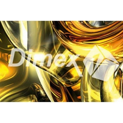DIMEX | Obraz na skle | Zlatý abstrakt GL-45-011 | 45 x 30 cm