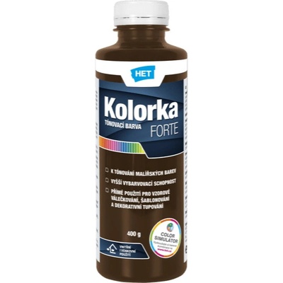 HET Kolorka FORTE 0266 hnědá : 400 ml