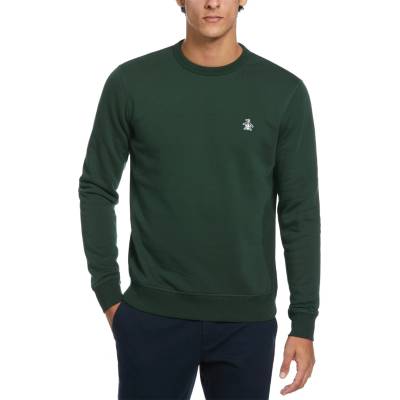 Original Penguin Мъжка поларена блуза Original Penguin Fleece Crew Sweatshirt Mens - Sycamore