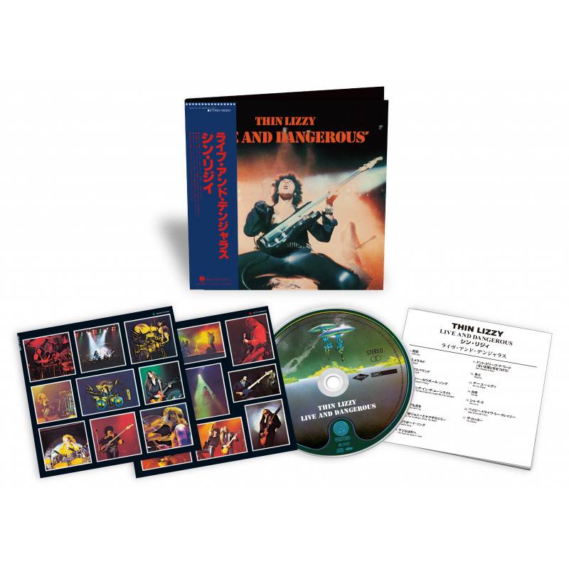 お*ん様 THIN LIZZY LIVE AND DANGEROUS SHM-C Townsend Music Store // Exclusive & Limited-Edition Vinyl - Thin